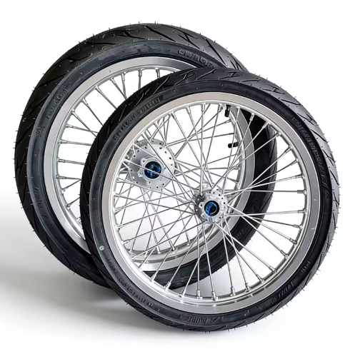 Chrome surron lbx/ eride wheels