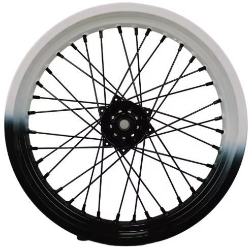 Ultra Supermoto wheelset black/ faded white no wheel only rim